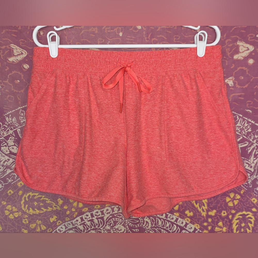 🔴 3/$15 🔴 Athletic Works Womens Shorts Large/ Orange Heather